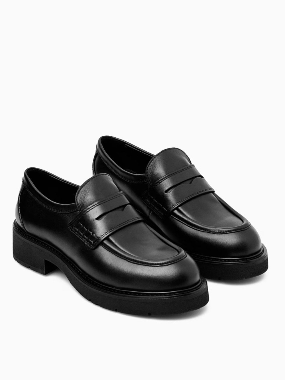 COS Chunky Leather Penny Loafer